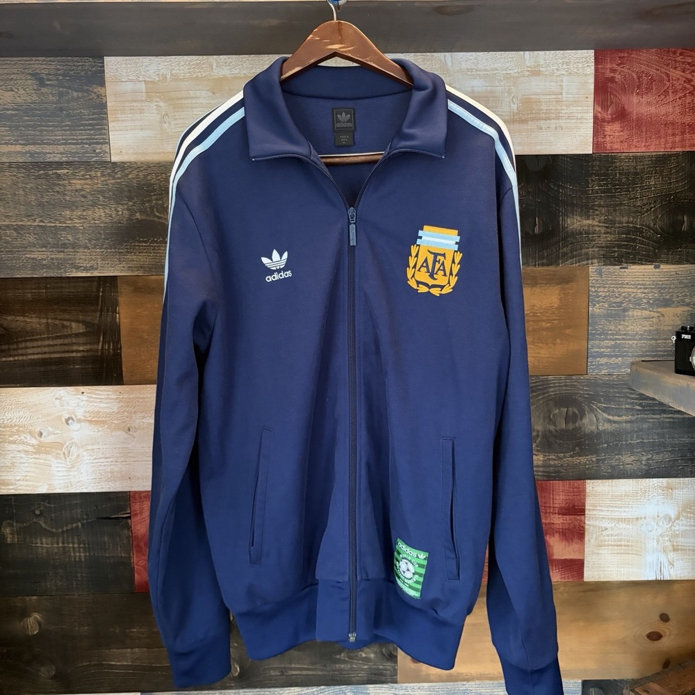 adidas Argentina AFA Superstar Jacket XL Hand Of God Greatest Moments AK9001